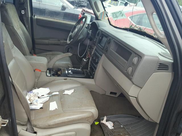 1J8HG48N86C175375 - 2006 JEEP COMMANDER Boz foto 5