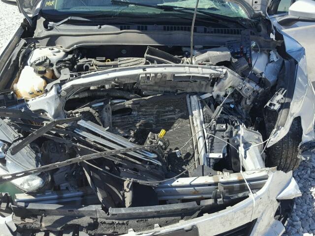 1FA6P0G70E5395693 - 2014 FORD FUSION SILVER photo 7