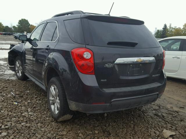 2GNFLFEK2F6390170 - 2015 CHEVROLET EQUINOX LT GRAY photo 3