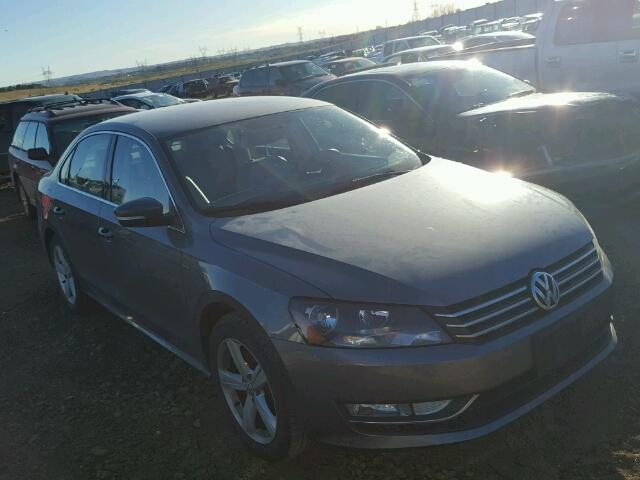 1VWAT7A35FC119194 - 2015 VOLKSWAGEN PASSAT S GRAY photo 1