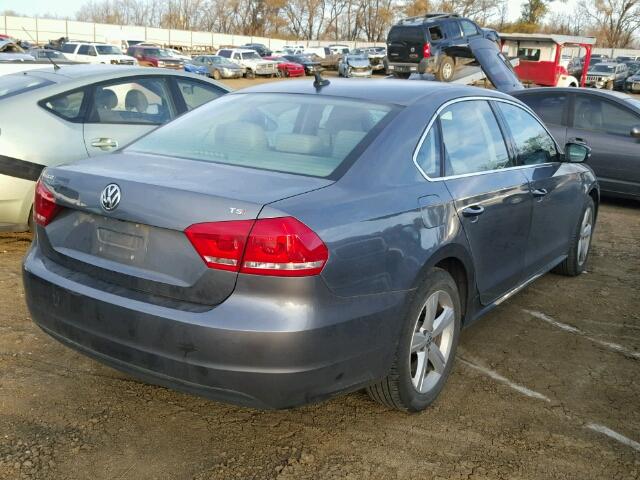 1VWAT7A35FC119194 - 2015 VOLKSWAGEN PASSAT S ნაცრისფერი ფოტო 4