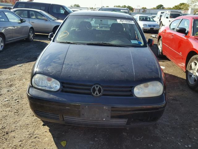 9BWBK61J824004103 - 2002 VOLKSWAGEN GOLF GL BLACK photo 9