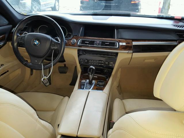 WBAYE8C58ED134634 - 2014 BMW 750 BLUE photo 9