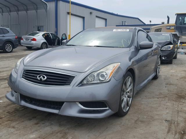 JN1CV6EK1AM101475 - 2010 INFINITI G37 BASE CHARCOAL photo 2