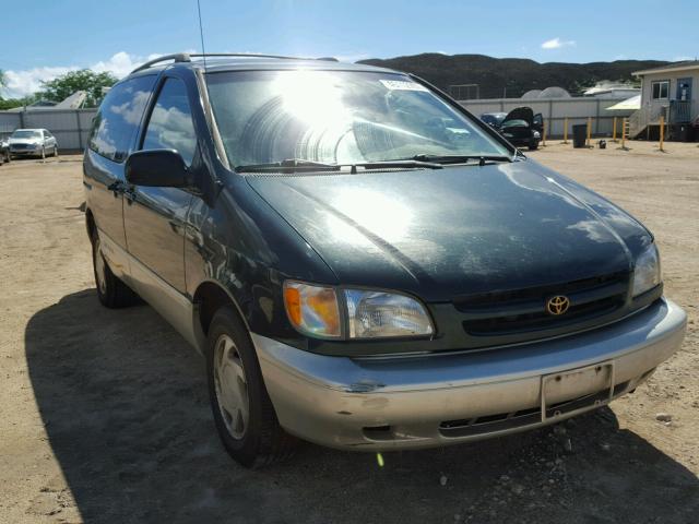 4T3ZF13C5YU184487 - 2000 TOYOTA SIENNA LE GREEN photo 1