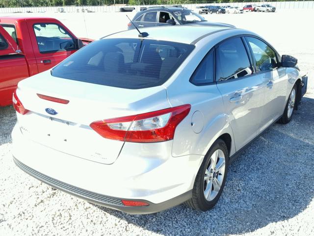 1FADP3F29DL161769 - 2013 FORD FOCUS SE SILVER photo 4