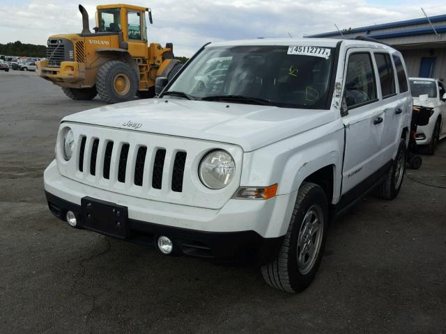 1C4NJPBB6FD164364 - 2015 JEEP PATRIOT WHITE photo 2