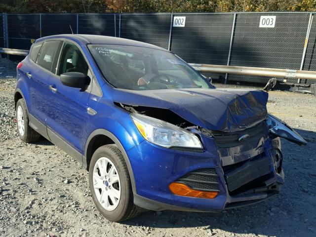 1FMCU0F71GUC20719 - 2016 FORD ESCAPE S BLUE photo 1