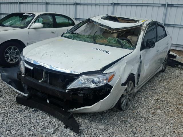 4T1BK3DB1BU392235 - 2011 TOYOTA AVALON BAS WHITE photo 2