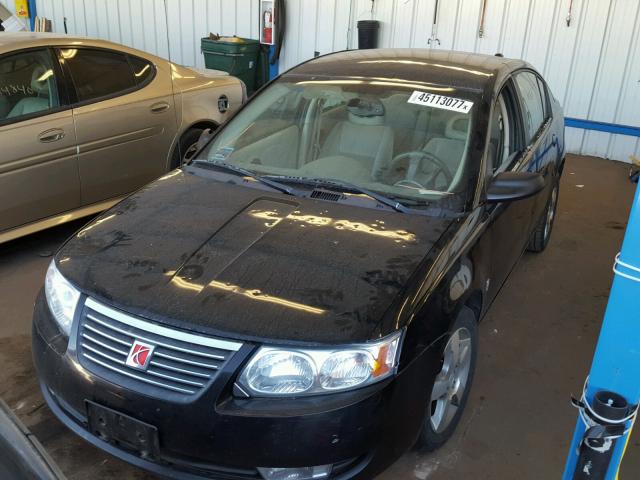 1G8AK58F97Z141430 - 2007 SATURN ION LEVEL BLACK photo 2