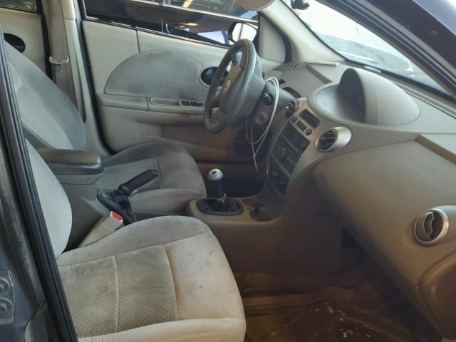 1G8AK58F97Z141430 - 2007 SATURN ION LEVEL BLACK photo 5