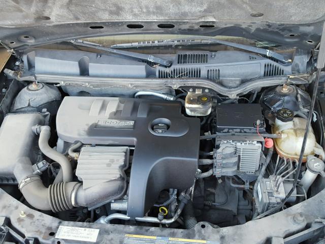 1G8AK58F97Z141430 - 2007 SATURN ION LEVEL BLACK photo 7