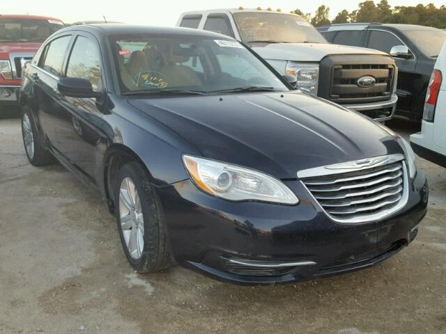 1C3CCBBB9CN299403 - 2012 CHRYSLER 200 BLACK photo 1