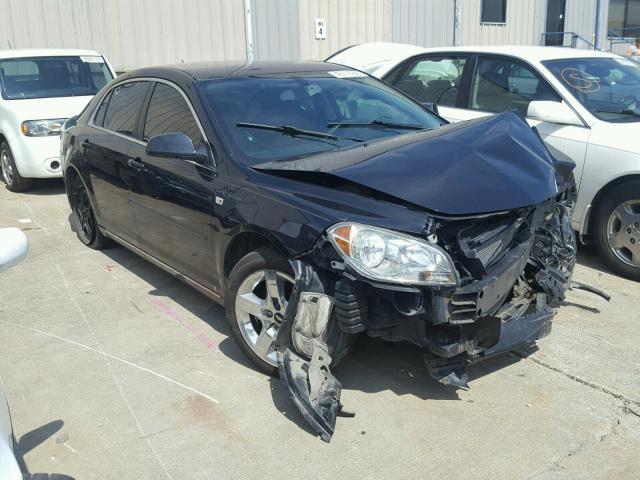 1G1ZH57BX8F200552 - 2008 CHEVROLET MALIBU 1LT შავი ფოტო 1
