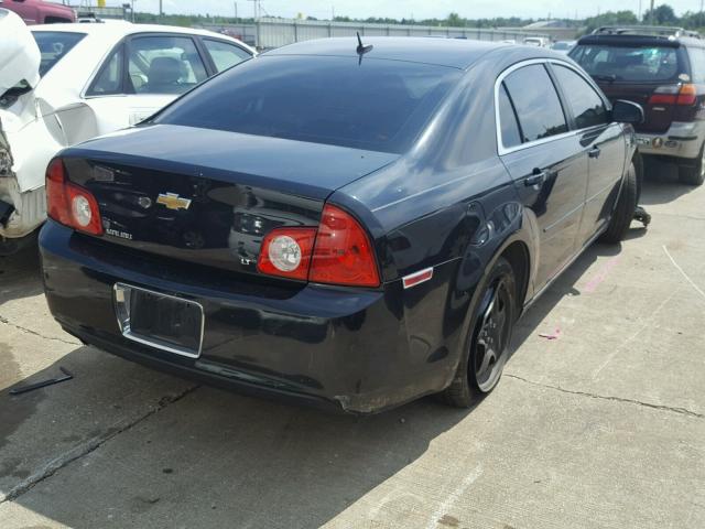 1G1ZH57BX8F200552 - 2008 CHEVROLET MALIBU 1LT შავი ფოტო 4