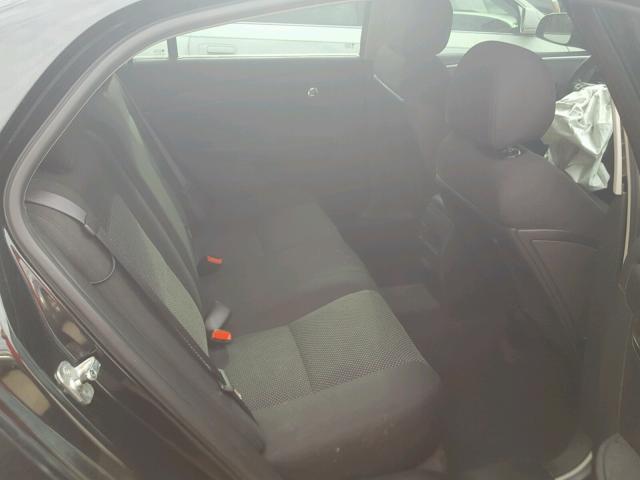 1G1ZH57BX8F200552 - 2008 CHEVROLET MALIBU 1LT შავი ფოტო 6