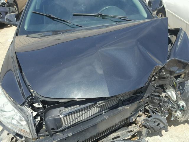 1G1ZH57BX8F200552 - 2008 CHEVROLET MALIBU 1LT შავი ფოტო 7