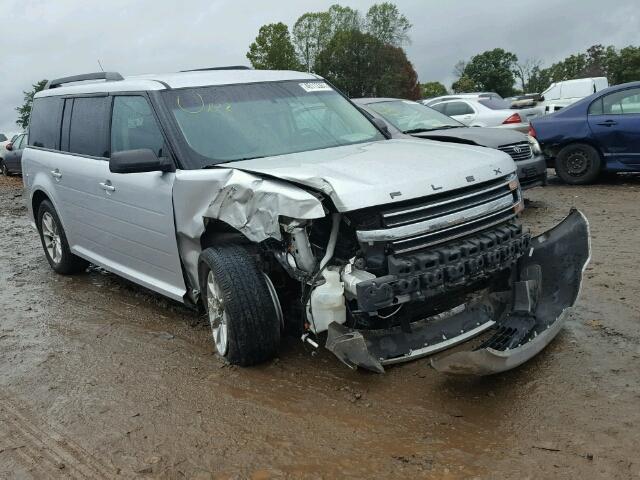 2FMGK5B88DBD17971 - 2013 FORD FLEX SE SILVER photo 1