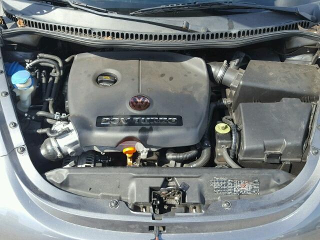 3VWCD31Y25M307551 - 2005 VOLKSWAGEN NEW BEETLE Boz foto 7
