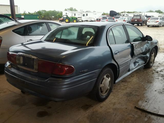 1G4HP54K0Y4145272 - 2000 BUICK LESABRE CU BLUE photo 4