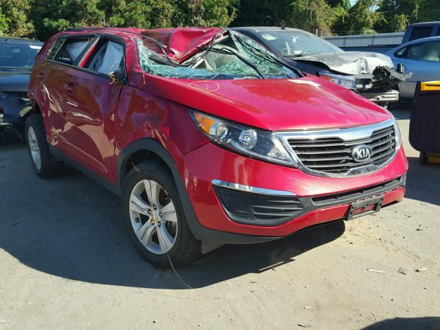 KNDPB3A2XD7470902 - 2013 KIA SPORTAGE B RED photo 1