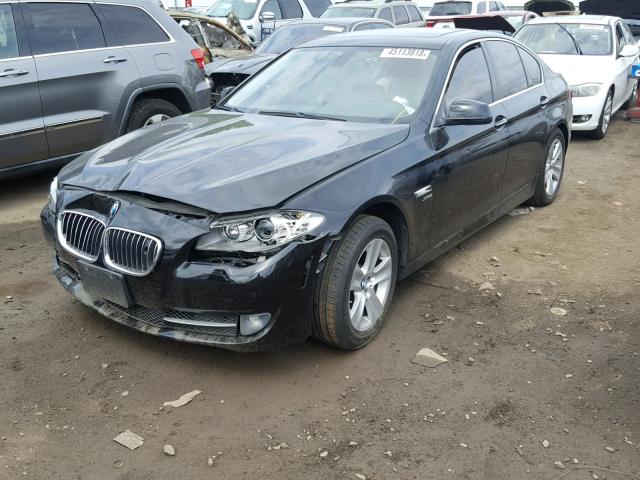 WBAXH5C55CDW06741 - 2012 BMW 528 XI BLACK photo 2