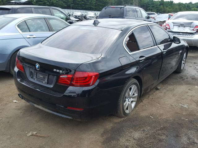 WBAXH5C55CDW06741 - 2012 BMW 528 XI BLACK photo 4