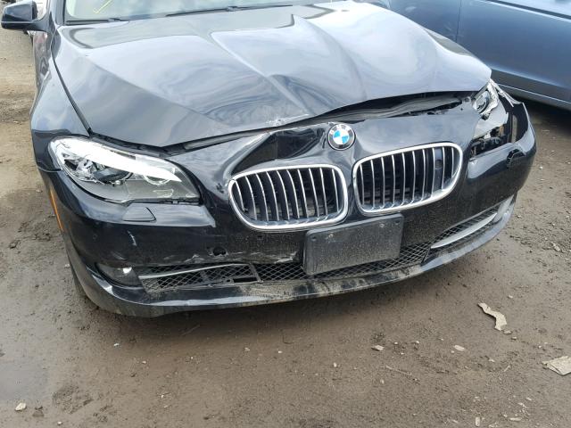 WBAXH5C55CDW06741 - 2012 BMW 528 XI BLACK photo 9