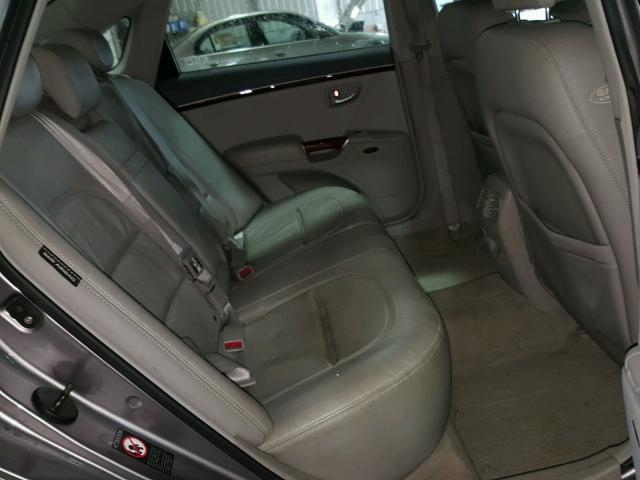 KMHFC46F87A225612 - 2007 HYUNDAI AZERA SE SILVER photo 6