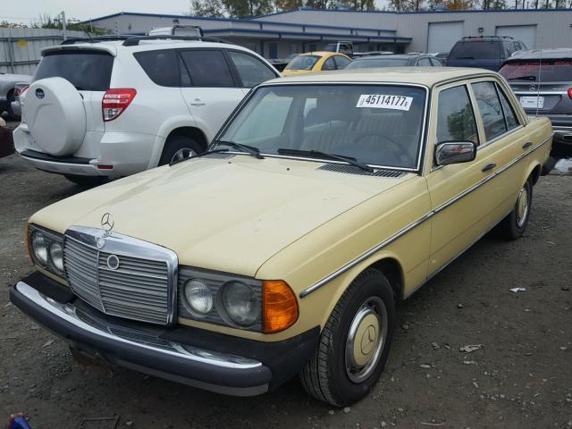 12313012102482 - 1978 MERCEDES-BENZ 300D YELLOW photo 2