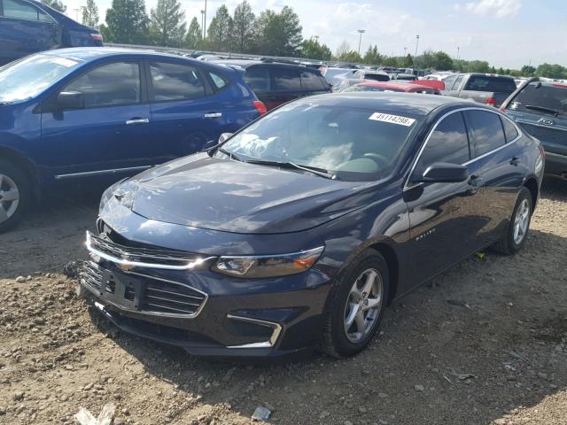 1G1ZB5ST7HF255784 - 2017 CHEVROLET MALIBU LS ლურჯი ფოტო 2