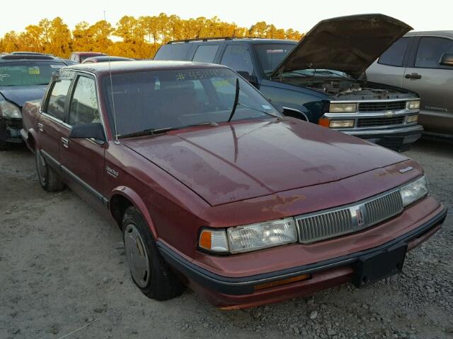 1G3AL54N9N6345238 - 1992 OLDSMOBILE CUTLASS CI 勃艮第红 照片 1