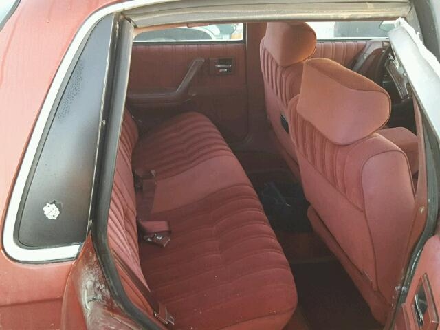 1G3AL54N9N6345238 - 1992 OLDSMOBILE CUTLASS CI 勃艮第红 照片 6