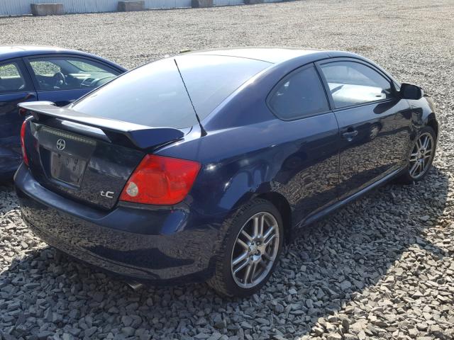 JTKDE177460066631 - 2006 TOYOTA SCION TC 蓝色 照片 4