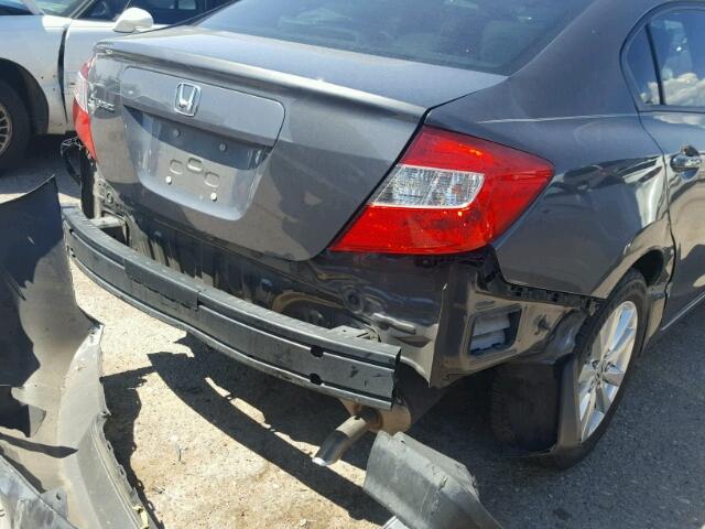 2HGFB2F97CH515651 - 2012 HONDA CIVIC EXL 石墨色 照片 9