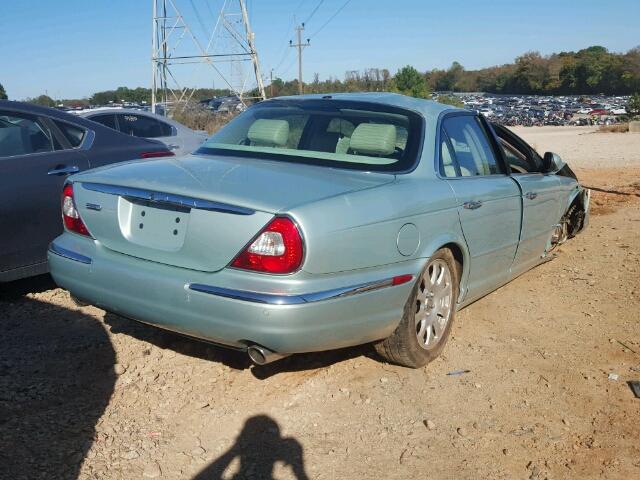 SAJWA71C44SG13732 - 2004 JAGUAR XJ8 GREEN photo 4