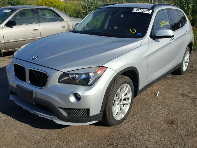 WBAVL1C53FVY32211 - 2015 BMW X1 XDRIVE2 SILVER photo 2