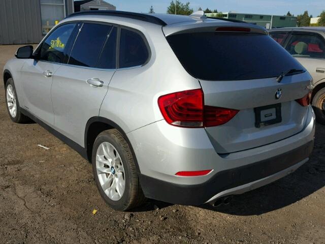 WBAVL1C53FVY32211 - 2015 BMW X1 XDRIVE2 SILVER photo 3