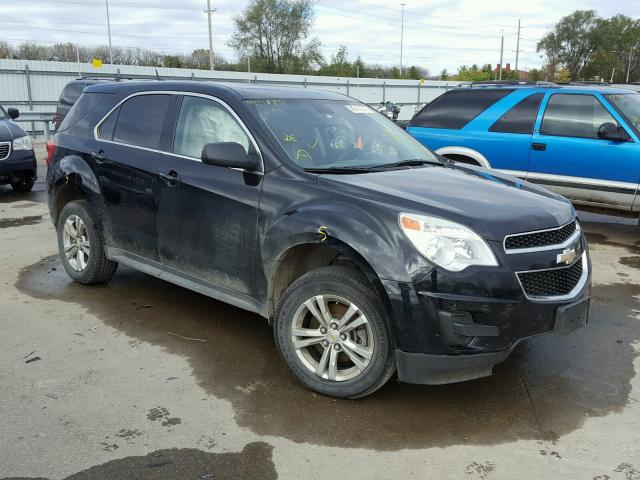 2CNALBEW5A6238645 - 2010 CHEVROLET EQUINOX LS BLACK photo 1