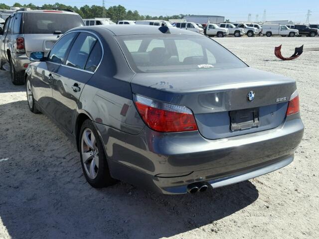 WBANA53595B863783 - 2005 BMW 525 I GRAY photo 3