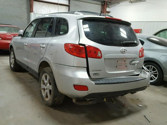 5NMSH13E19H250133 - 2009 HYUNDAI SANTA FE S SILVER photo 3