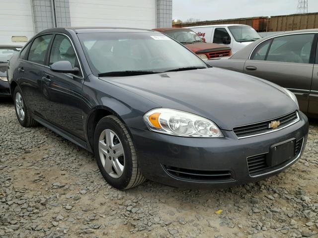 2G1WA5EKXA1113130 - 2010 CHEVROLET IMPALA LS BLACK photo 1