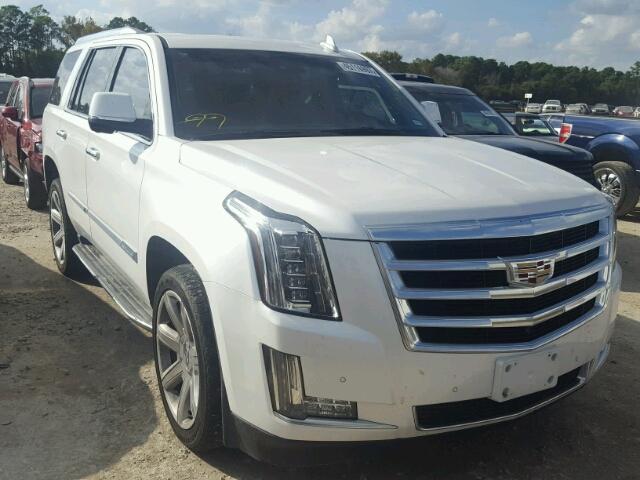 1GYS3BKJ1GR146019 - 2016 CADILLAC ESCALADE L WHITE photo 1