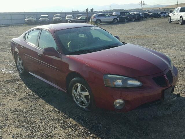 2G2WP522641298585 - 2004 PONTIAC GRAND PRIX RED photo 1