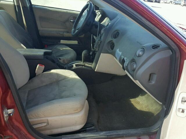 2G2WP522641298585 - 2004 PONTIAC GRAND PRIX RED photo 5