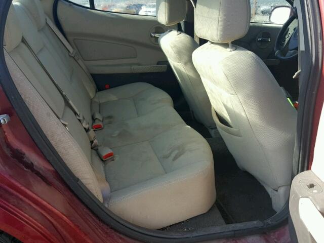 2G2WP522641298585 - 2004 PONTIAC GRAND PRIX RED photo 6