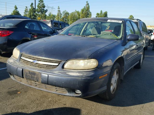 1G1NE52J216187999 - 2001 CHEVROLET MALIBU BLUE photo 2