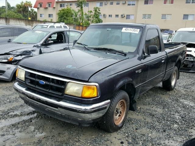 1FTCR10A1RTB02761 - 1994 FORD RANGER GREEN photo 2