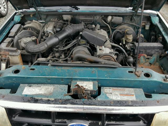 1FTCR10A1RTB02761 - 1994 FORD RANGER GREEN photo 7