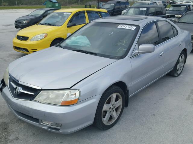 19UUA56912A023318 - 2002 ACURA 3.2TL TYPE GRAY photo 2